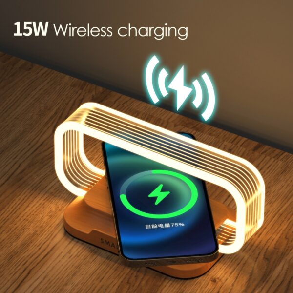 Night light with wireless fast charging - Image 5